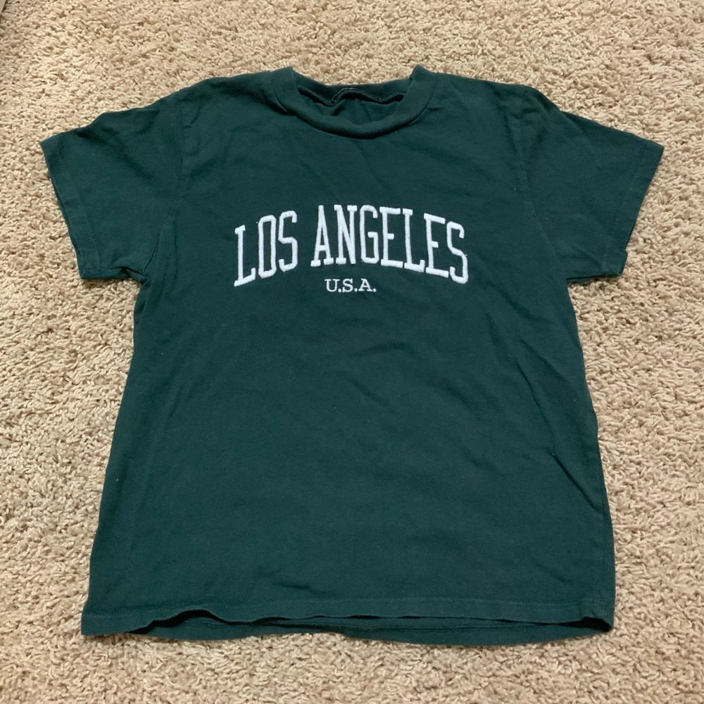 Dark green brandy Melville tshirt
